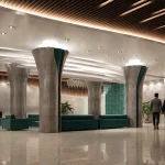 طراحی ورودی دنج و دعوت‌کننده لابی