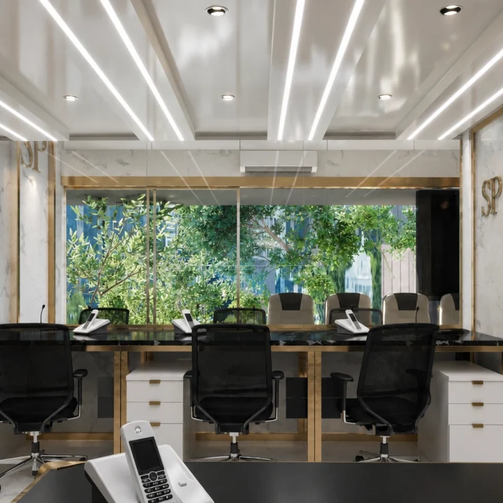 طراحی فضای صرافی