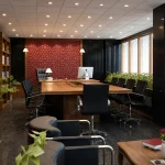 دکوراسیون شیک محیط کار مدرن